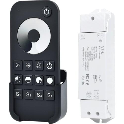 1CH*15A 12-48VDC LED Dimmer with wireless remote