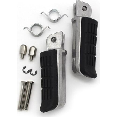 2 PCS Front Footrests Foot Pegs For Honda NSR125R 1989-2001 NSR125F CB500F CB500X CB300RA CB300R CB300F CBR300R CBR500 CBR500R