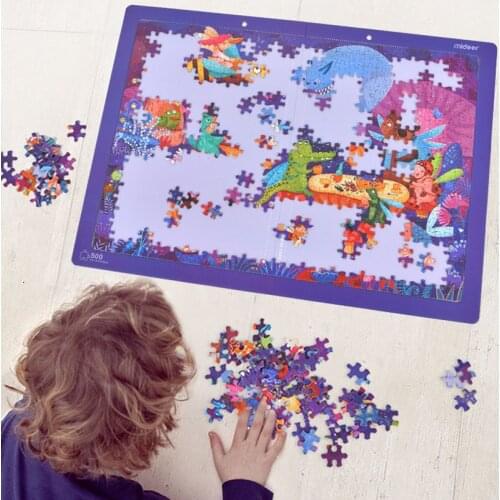 500pcs Cartoon Animals Puzzles Kids Toys Montessori Materials Educational Toys For Children Party Story Puzzles Games oyuncak