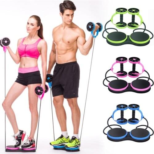ABS Men Women Abdominal Wheel Roller Muscle Training Fitness Exercise Gym Workout Equipment Belly Abdomen Trainer
