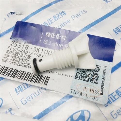 Car Radiator Drain Rlug Water Tank Radiator Draining Screw For Hyundai FOR Kia AZERA I30/I30CW Sonata k5 25318-3K100