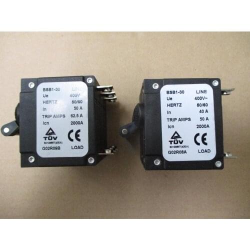 BSB1-30 400V 40A 50A CIRCUIT BREAKER THREE PHASE GENERATOR PARTS
