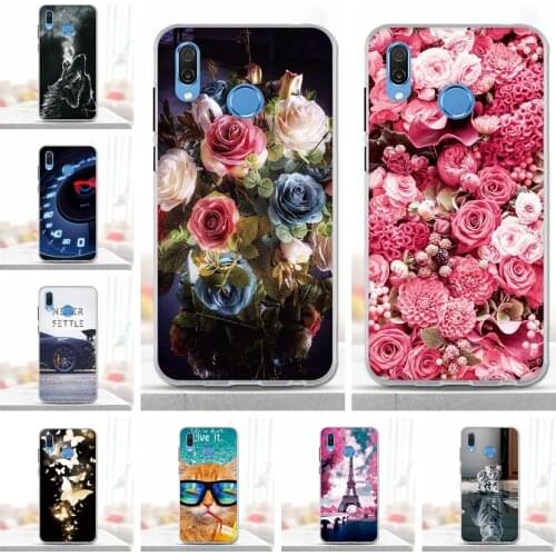 For Fundas Huawei Honor Play Case Soft Silicone TPU 3d Cover for Huawei Honor 10 Play Case Cover for Honor Play Case Coque Capa
