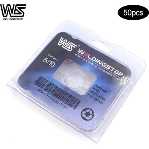 Plasma Cutting Torch Consumables Electrodes 50pcs package Ref: 120926 1250