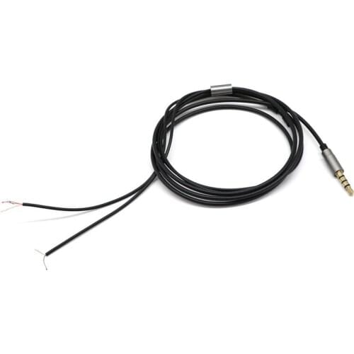 HIFI Earphone Cable 3.5mm Jack Earphone Headphone Audio Cable Repair Replacement Cord Wire HIFI Earphone Cable