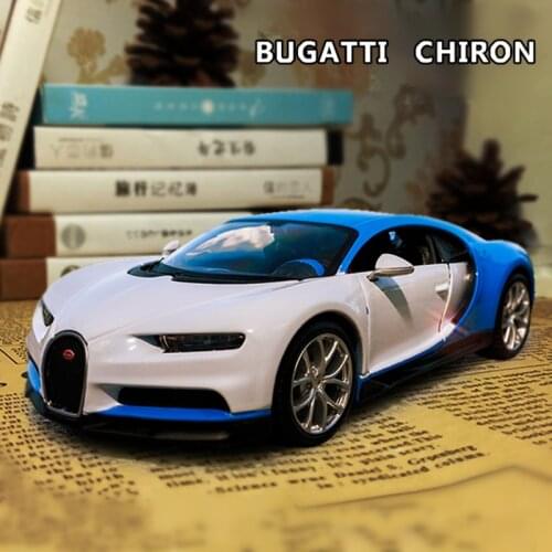 Maisto 1:24 New style Bugatti Chiron Roadster simulation alloy car model simulation car decoration collection gift toy