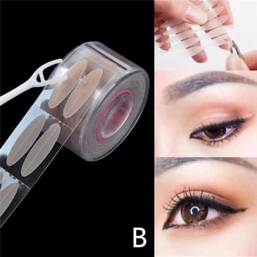 Invisible eyelid adhesive loop eye lift strips double eyelid duct tape stickers eye makeup tool