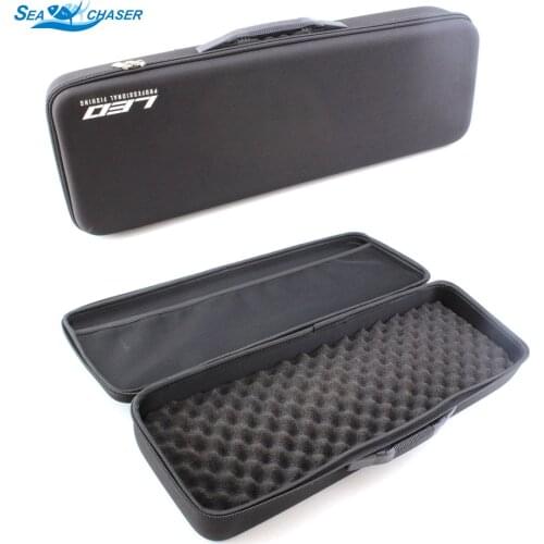 NEW Portable Fishing Rod bag Double Zipper Shockproof Storage Box Travel Fishing Tackle reel bag 55cm*20cm*9cm