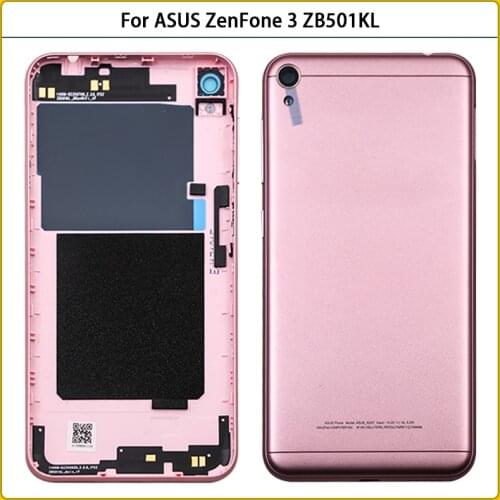 New Rear Housing Case For ASUS ZenFone 3 ZB501KL Back Battery Cover Door With Side Buttons ZB501KL Replacement Part