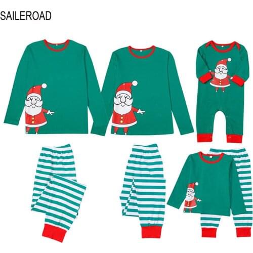 TUONXYE Family Matching Christmas Santa Claus Pajamas Sets For Parent-child Outfit Adult Xmas Homewear New Years Outfits