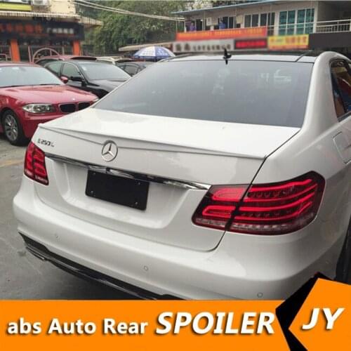 For Mercedes Benz W212 Spoiler 2008-15 E260/E200/E300 E-class spoiler High Quality Car Rear Wing Color Rear Spoiler