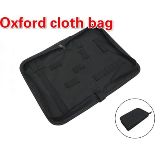 260x150mmx50mm Oxford Cloth Toolkit Bag Screws Nuts Drill Hardware Car Repair Kit Handbag Utility Storage Tool Bags Pouch Case