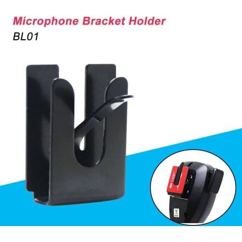 Universal Holder Hand Microphone Bracket Hook for Mobile Car Radio Walkie Talkie Metal Hook Bracket Car Platform