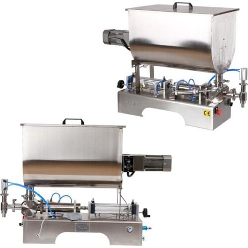 50-500ml New U Type Paste Filling Machine Be Used For Ketchup Olive Oil Stainless Steel Quantitative Filling Machine 20W
