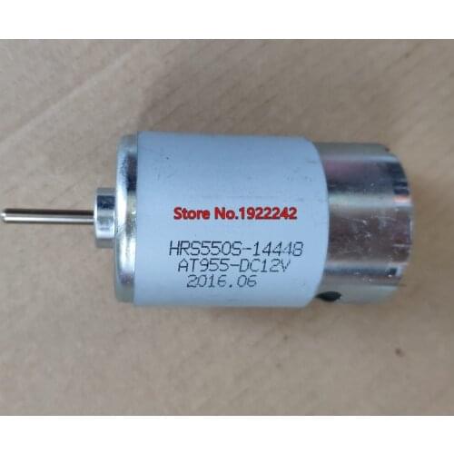 Large power RS550 50W 550 DC motor 12V 22000rpm high speed carbon brush motor with cooling fan