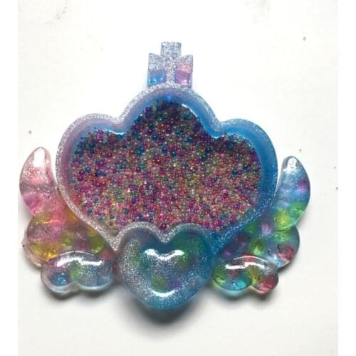 12 Pcs/set Color Bubbles DIY Crystal Epoxy Filler UV Resin Imitation Blister MXME