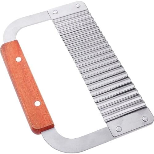 2pcs Straight Wavy Wax Vegetable Soap Cutter Loaf Cake Potato