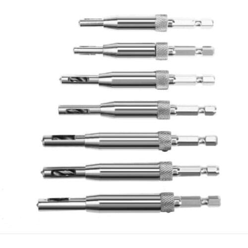 2020-Hand Tools Multi-purpose Door And Window Hinge Hole Opener Woodworking Twist Drill Hinge Twist Drill Bit Woodworking Tool