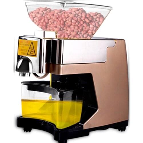 220-110V Olive Oil Extractor Household Automatic Intelligent Small Multi-function Cold and Hot Oil Fryer Oil Extraction Machine