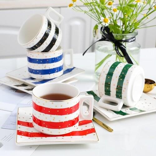 Ceramic Creative Coffee Cup Disc Set Japanese Coffee Cup Solid Simple Coffee Cup. ethiopian coffee cup set coffee mugs