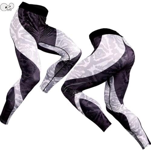 Men Camouflage Quick Dry Training Fitness Sports Leggings Slim Fit Running Pants Patchwork Gym Trousers Sportswear Yoga Clothing