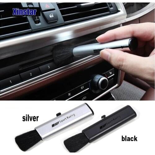 Car Interior Cleaning Brush Sticker For Mercedes Benz AMG W117 Cla45 W205 C63 VITO E63 W203 VIANO A45 CITAN R V CLASS SPRINTER