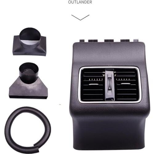 For Mitsubishi Outlander 2012 2013 2014 2015 2016 2017 2018 Abs Car Central Control Rear Air Outlet Cover Armrest Vent Panel