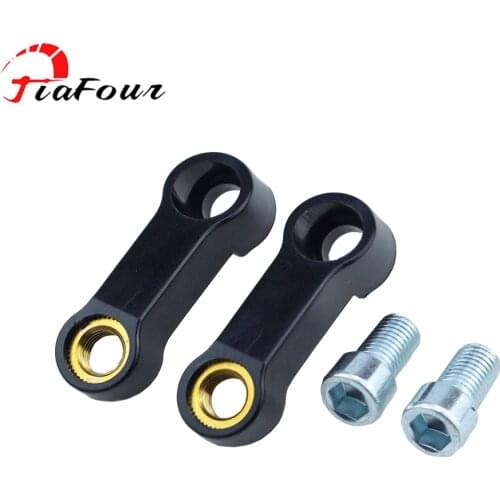 Fit For YAMAHA MT-01 MT-03 MT-07 MT-09 MT-10 MT-25 FZ1 FZ6 FZ8 XJ6 mirror riser extenders spacers extension adapter adaptor