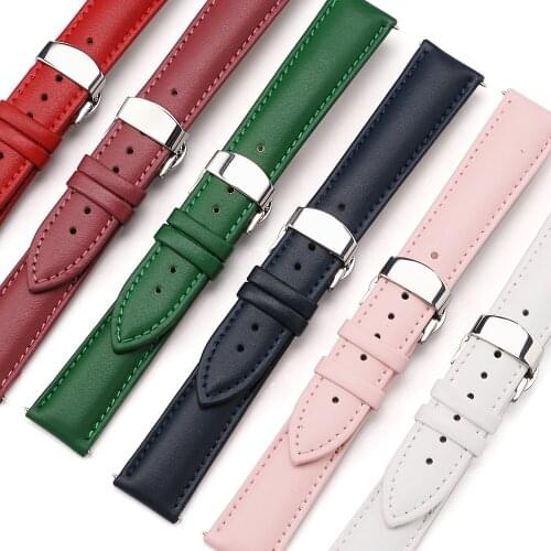 20mm / 22mm universal silicone leather strap is suitable for Huawei / Jiaming / Samsung smart watches