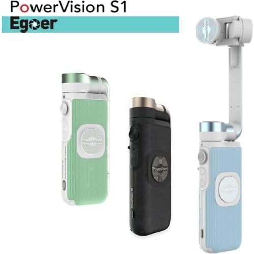 PowerVision S1 Smartphone Gimbal Stabilizer for iPhone Android Vlog Youtuber AI Tracking Selfie Power Bank Travel Accessory