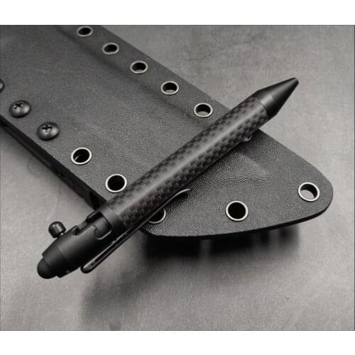Gun Bolt Tactical Pen Business Writing Pen Carbon Fiber EDC Pen