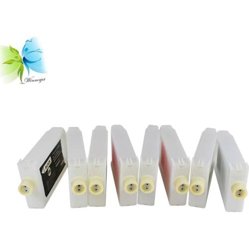 Winnerjet 8 Colors 700ml IPF 304 Empty Ink Cartridge with One Time Use Chip for Canon IPF 8300s 8310s Printer