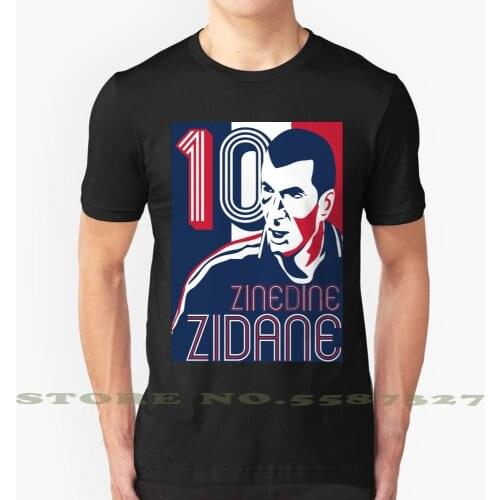 Zidane Fashion Vintage Tshirt T Shirts France Spain Scorer Magic Maestro Goal Dribble Creation Football Soccer Winner Captain