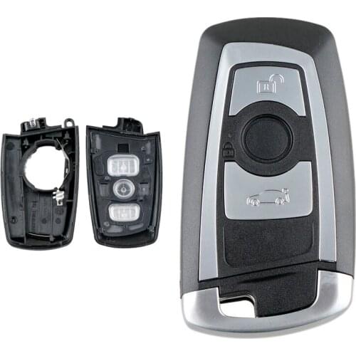 3 Buttons Remote Car Key Fob Case Shell Replacement Auto Car Key Cover Protector With Blade Fit for BMW 1 3 5 6 7 Series X3 X4