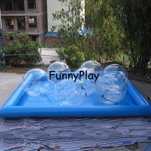 Inflatable water ball pool,heated inflatables pools,inflatables deep pools,inflatable pool float,giant game for kids