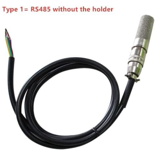SM7820B temperature humidity sensor probe RS485 transmitter Collector module modbus-rtu dustproof PVC probe SHT30 sensor holder