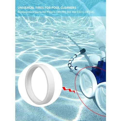 Hot Pool Cleaner All Purpose Tire C10 C-10 Replacement For Zodiac For Polaris 180 280 360 380 Pool Clean Machine Accessories