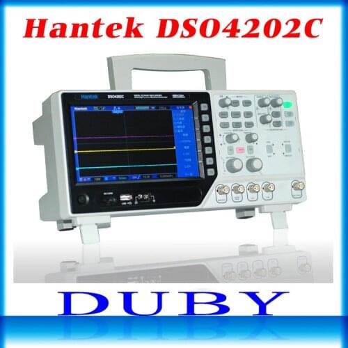 Hantek DSO4202C 2 Channel Digital Oscilloscope 1 Channel Arbitrary/Function Waveform Generator