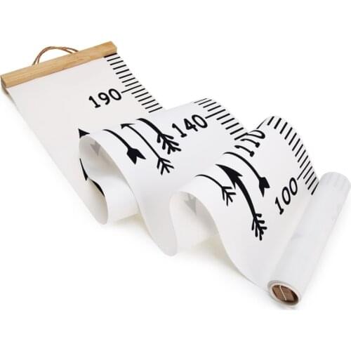 Nordic Style Baby Child Kids Height Ruler Height Measure Ruler for Kids Room Decoration Kids Growth Size Chart Baby Play Mat
