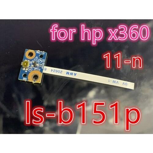 NEW switch For HP Pavilion X360 11-N Series 11-n011dx Power Button Board With Cable 755733-001 LS-B151P Free shipping
