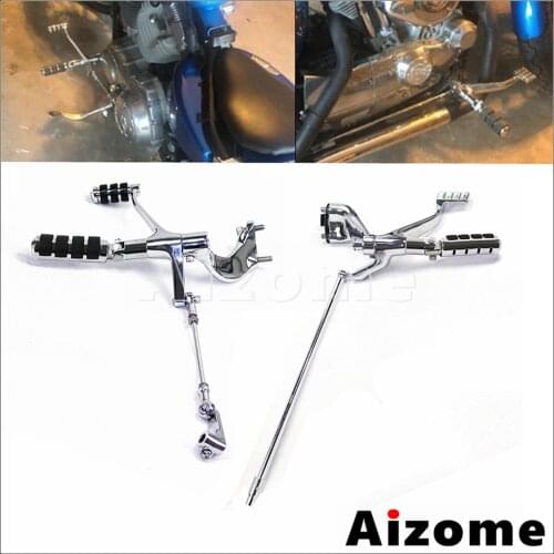 Motorcycle Forward Control Kit Pegs Levers Linkages For Harley Sportster 48 72 Custom SuperLow XL1200 XL883 2014-Up 2017 2018