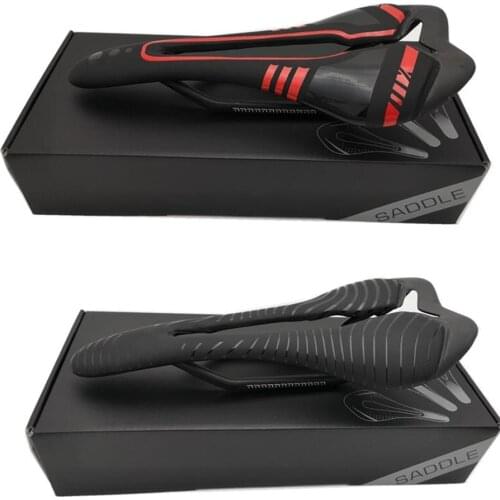 Bicycle carbon saddle bike seat road full Carbon Fiber Superleggera Open Saddle cycling Parts bike Accessories 115+/-8g
