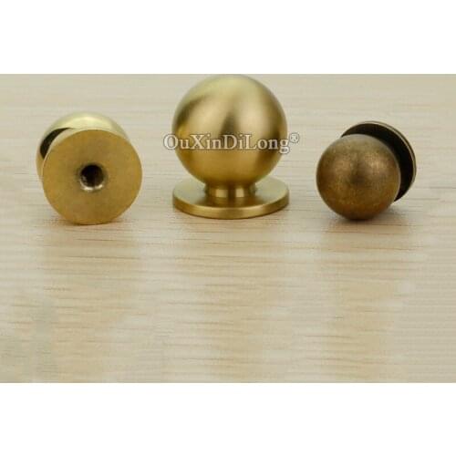 20PCS Vintage Solid Brass Cabinet Pulls Handles Cupboard Wardrobe Drawer Wine Cabinet Door Handles and Knobs Furniture Hardware