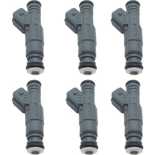 6Pcs Fuel Injector for 0280155823 FOR BMW 740I 740L X5 Z8 4.4/4.8