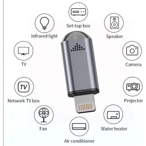 Wireless IR Mobile Infrared Appliances Adapter Remote Control Type C Micro USB Interface Smart App Control For TV TV BOX