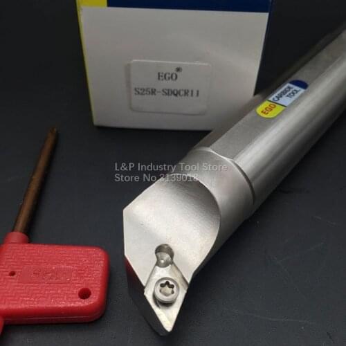 EGO Anti-vibration Inner Bore S10K-SDQCR11 S16M-SDQCR11 S20Q-SDQCR11 S25R-SDQCR11 S32S-SDQCR11 Not Including Blade DC**11T3