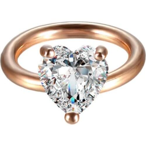 1 PC New Arrival Big Austria Crystal Nipple Rings 16G Nipple Piercing Gold Alloy Nipple Ring Pezon Nipple Pirsing Body Jewelry