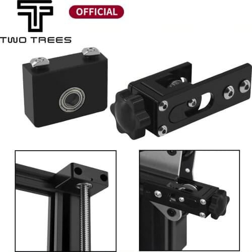 Mount + 2020 Y-axis Synchronous Belt Stretch Tensioner for Creality Ender 3 3D Printer Upgrade Aluminum y-Axis Leadscrew Top