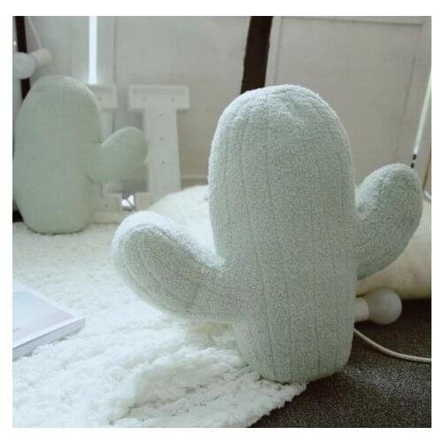 Fashion Soft Cactus Pillow Home Decoration Sofa Bed Cousion 42x35cm Plush Plants