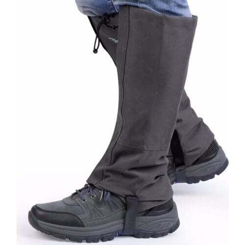 New 1 Pair/Set Waterproof Outdoor Hiking Walking Climbing Hunting Trekking Snow Legging Gaiters Winter Leg Protect Equipment